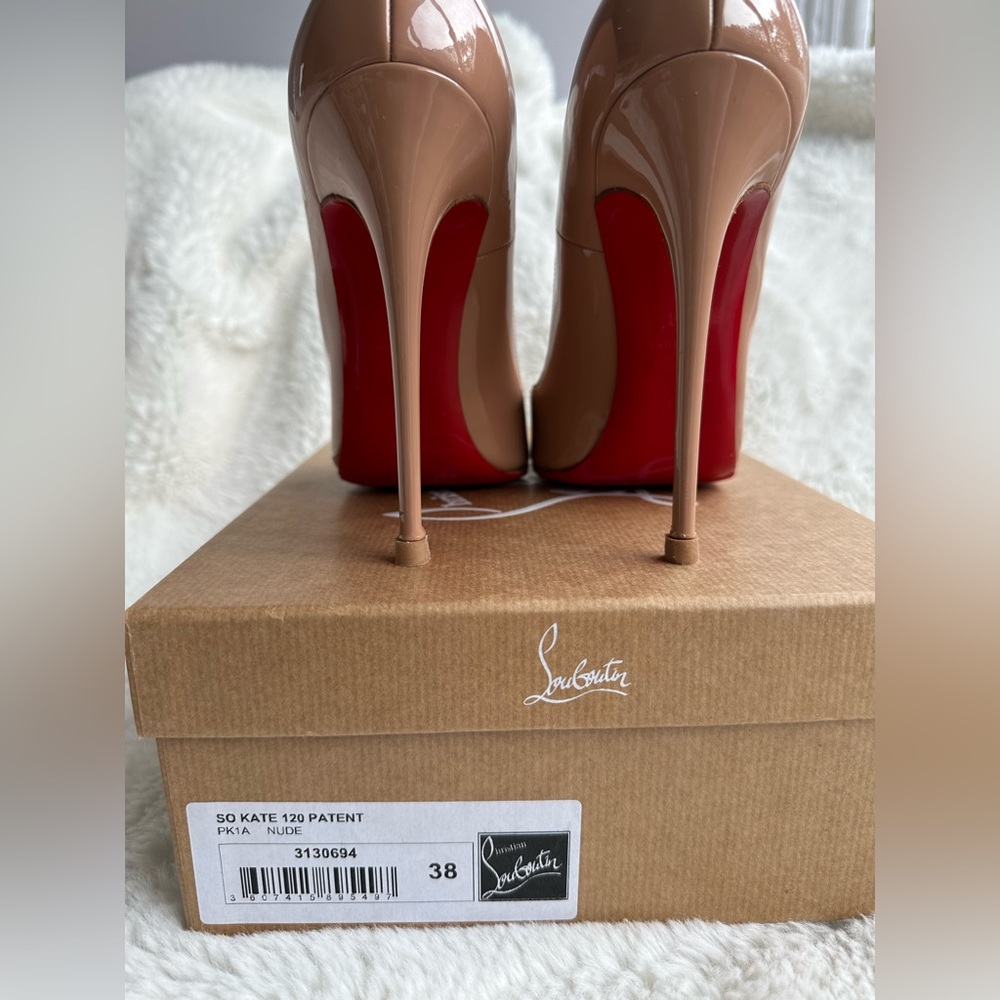 Christian Louboutin So Kate 120 mm in Nude colour - Picture 2 of 10